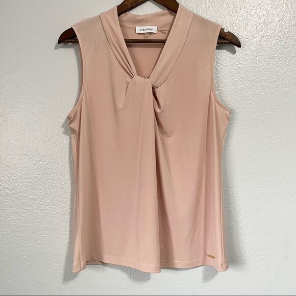Calvin Klein Women’s Sleeveless Blouse Size M - Picture 1 of 4